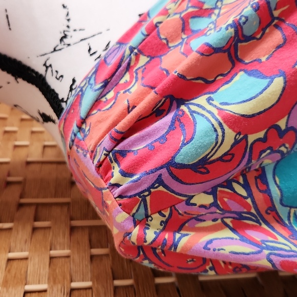 Lilly Pulitzer, Summer, Spring, Adriana Jersey V-neck, Colorful Wrap Maxi Dress - Picture 6 of 9